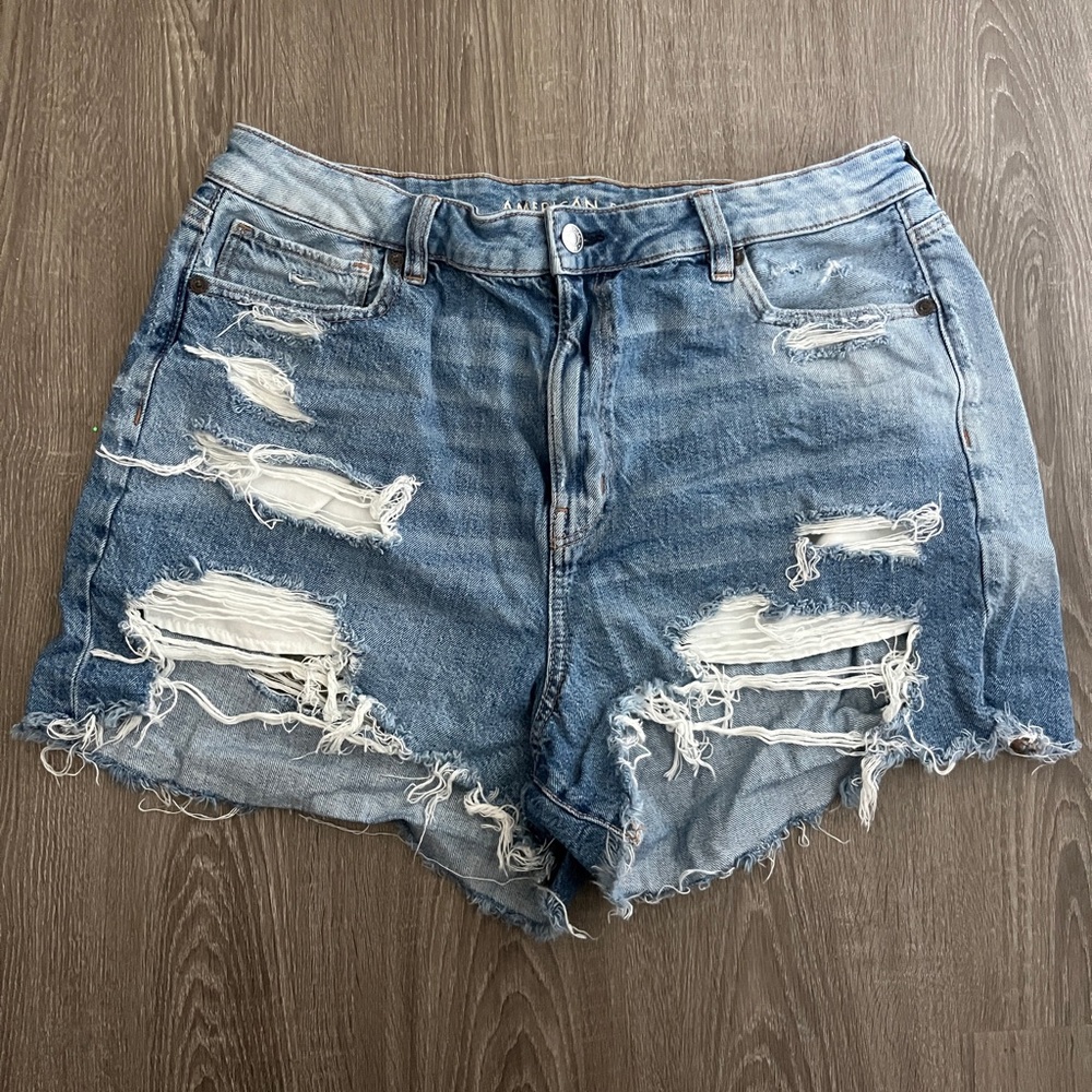 AE Denim Mom Shorts